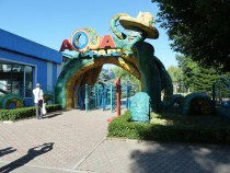 Fun park in Gorky Park