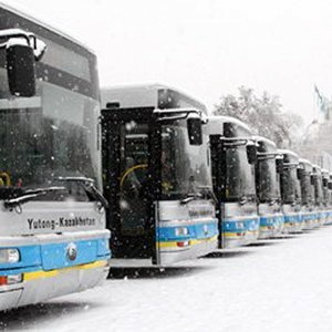 Buses and Trolleybuses in Almaty